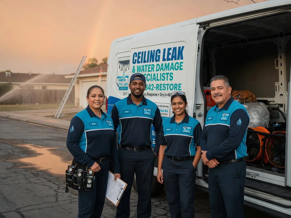 Ceiling Leak Cleanup company in Parkersburg, WV